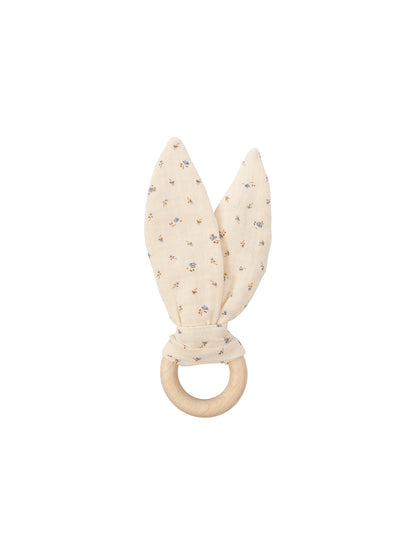 Muslin Ears With Wooden Ring (GOTS)