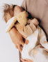 Muslin Comforter With Soft Toy - Bunny Amber