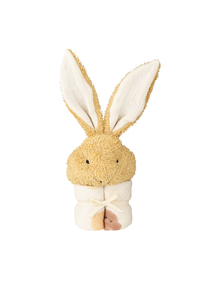 Muslin Comforter With Soft Toy - Bunny Amber