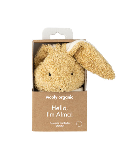 Muslin Comforter With Soft Toy - Bunny Amber