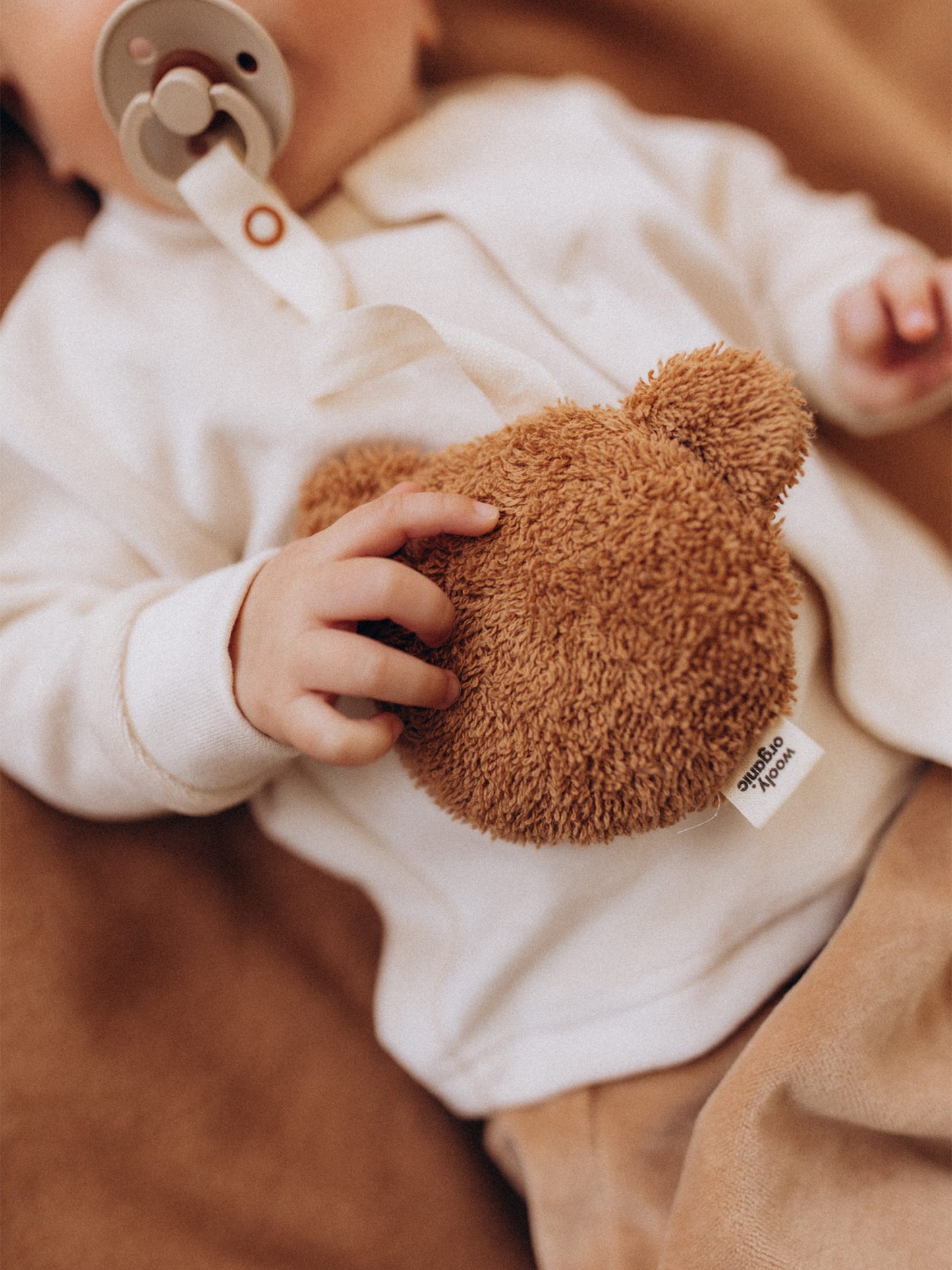 Pacifier Holder - Teddy