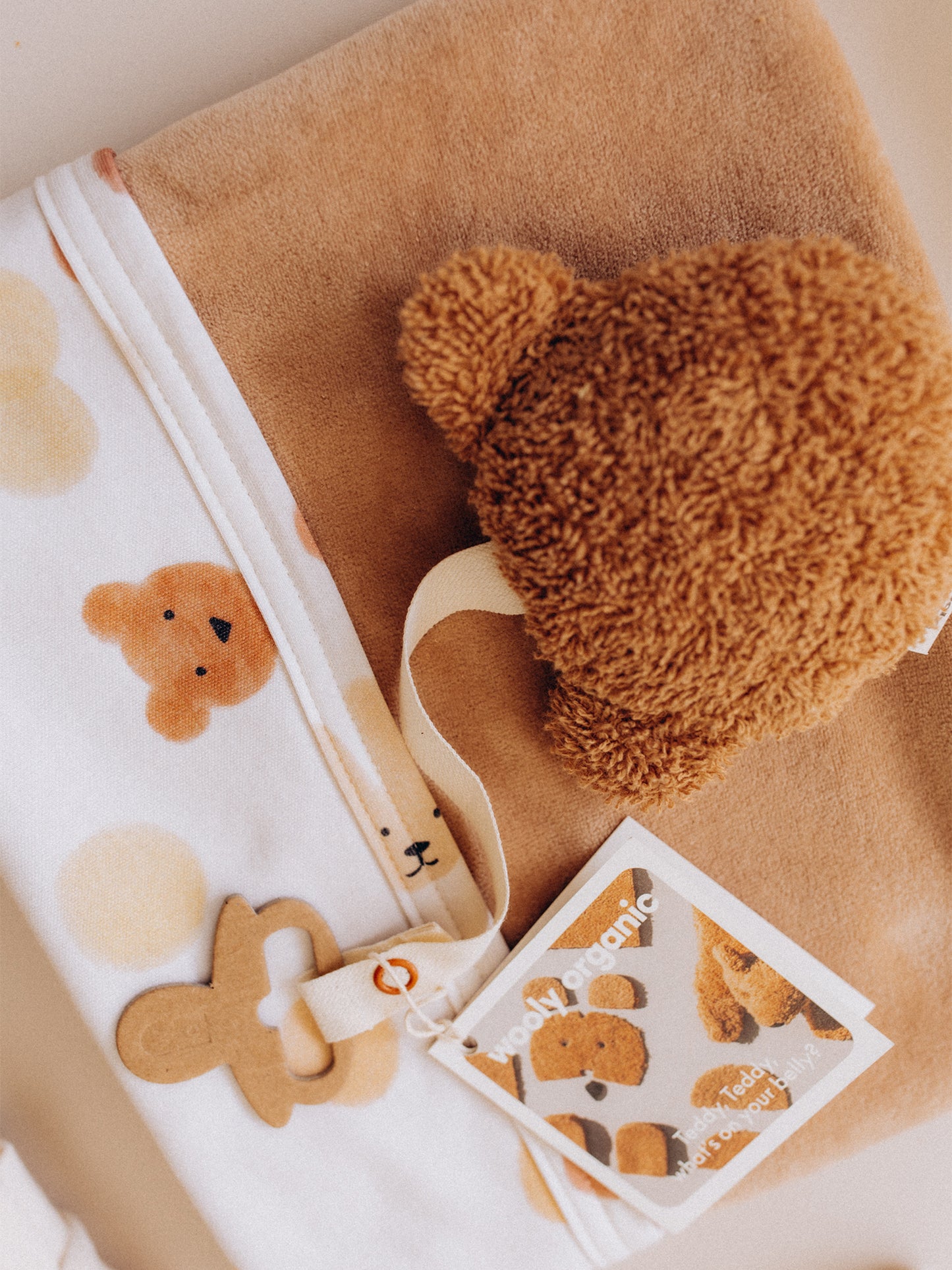 Pacifier Holder - Teddy