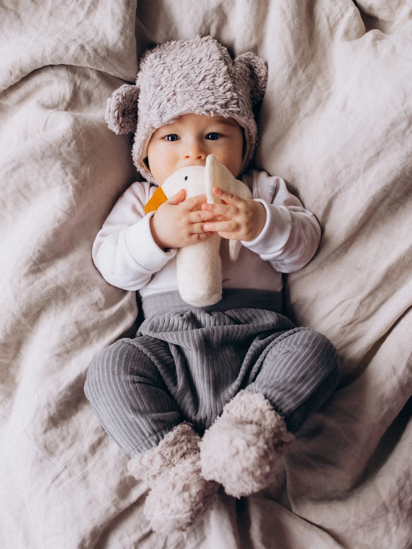 Duck Rattle (GOTS)