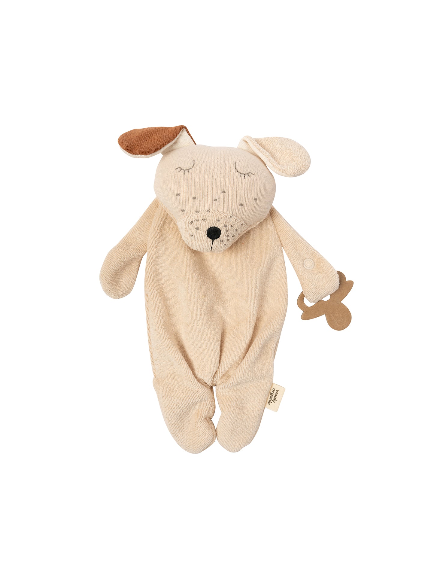 Comforter With Dummy Holder - Dog