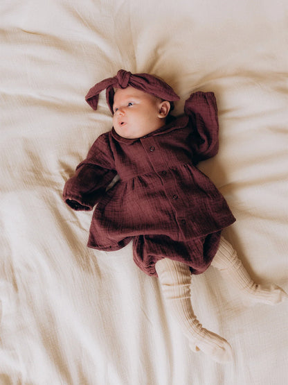 Basic Ribbed Baby Tights