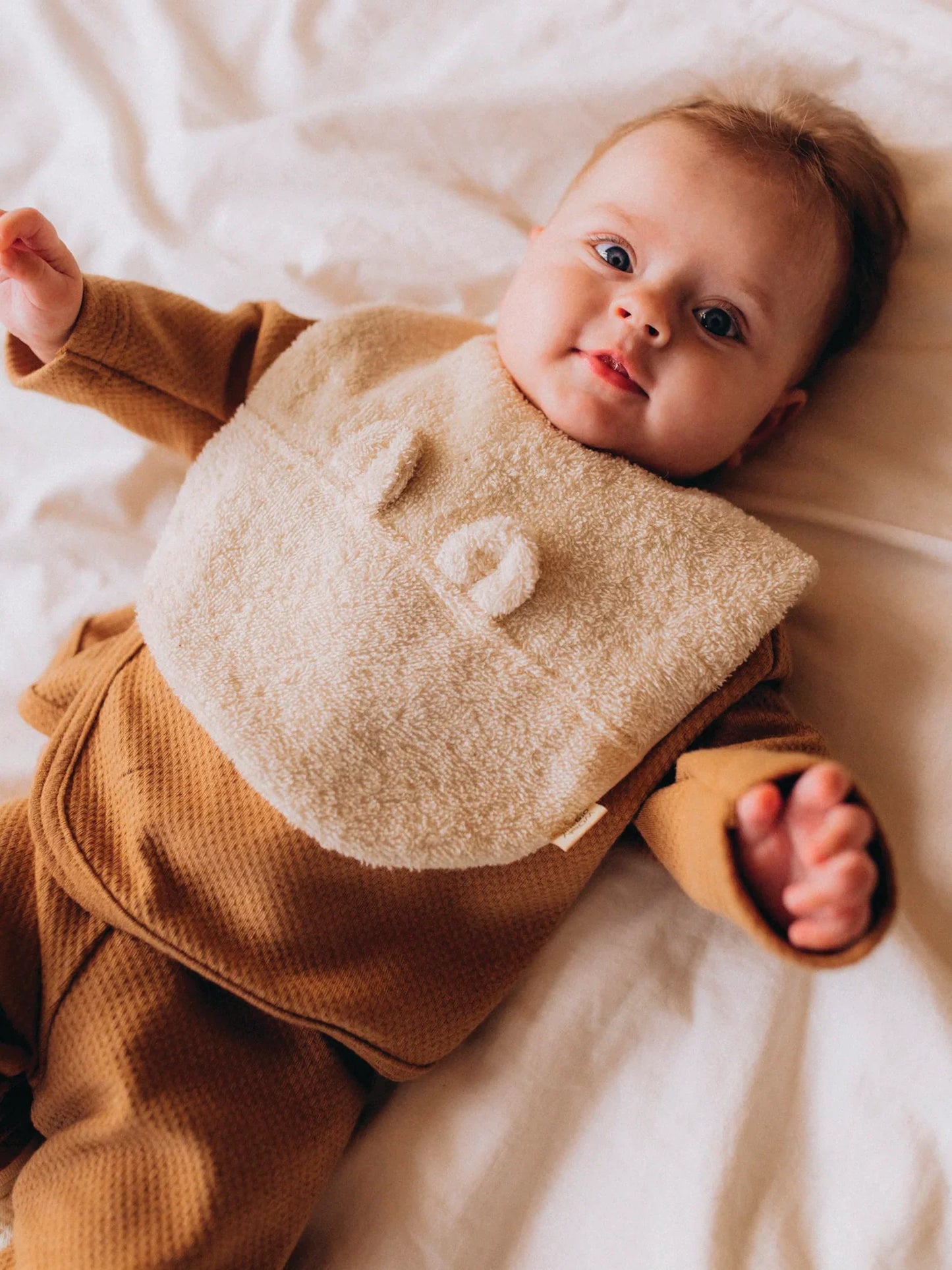 Teddy Ear Terry Bib