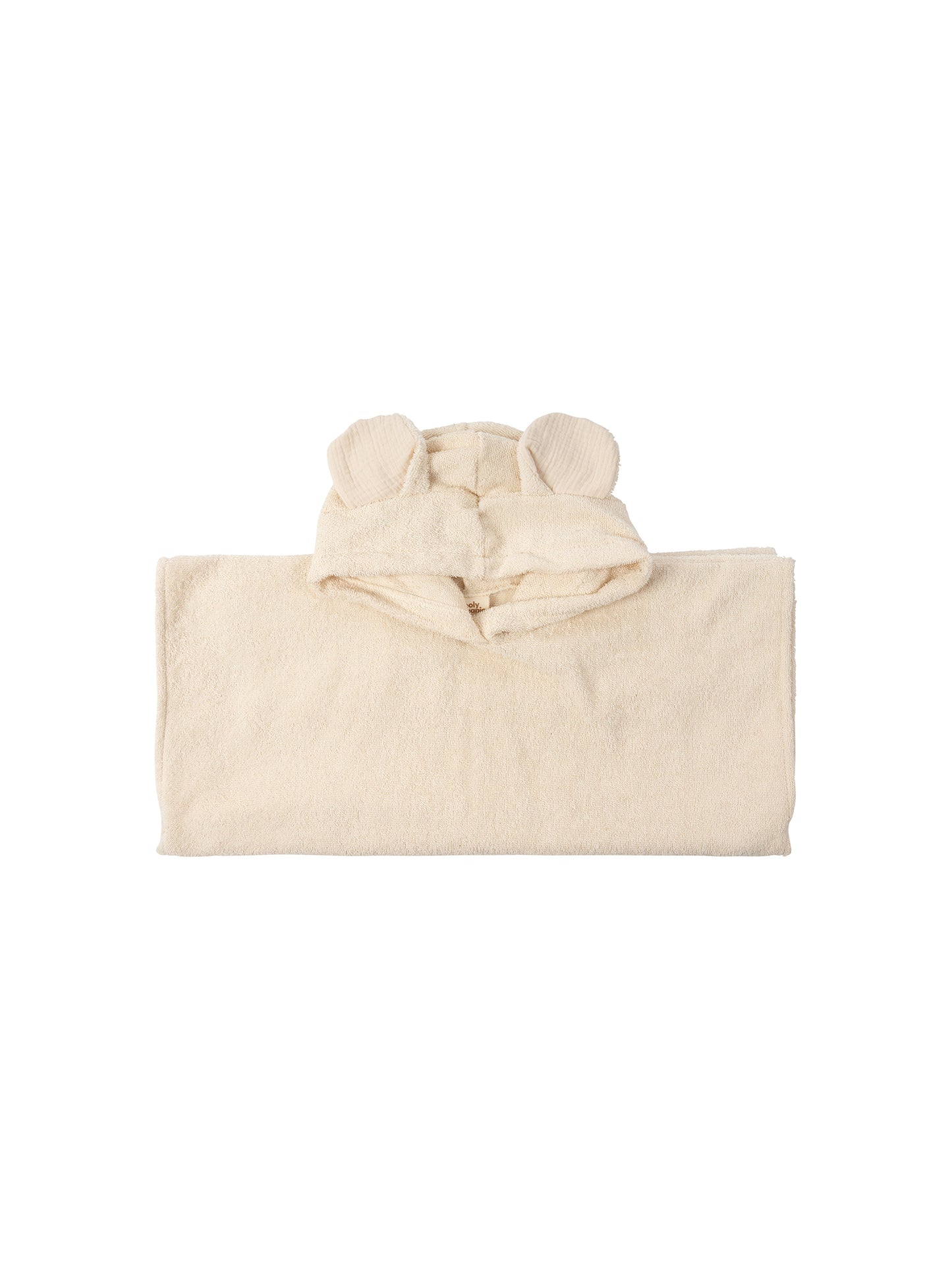 Kids Poncho With Mouse Ears (GOTS)