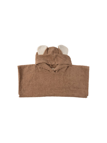 Kids Poncho With Mouse Ears (GOTS)