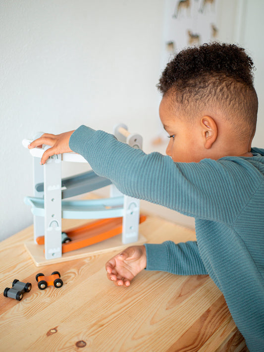 Wooden Zigzag Racetrack