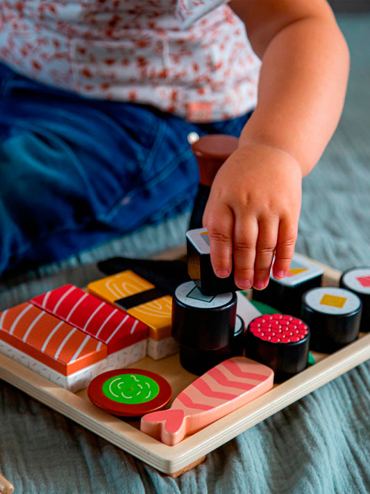 Wooden Sushi Set