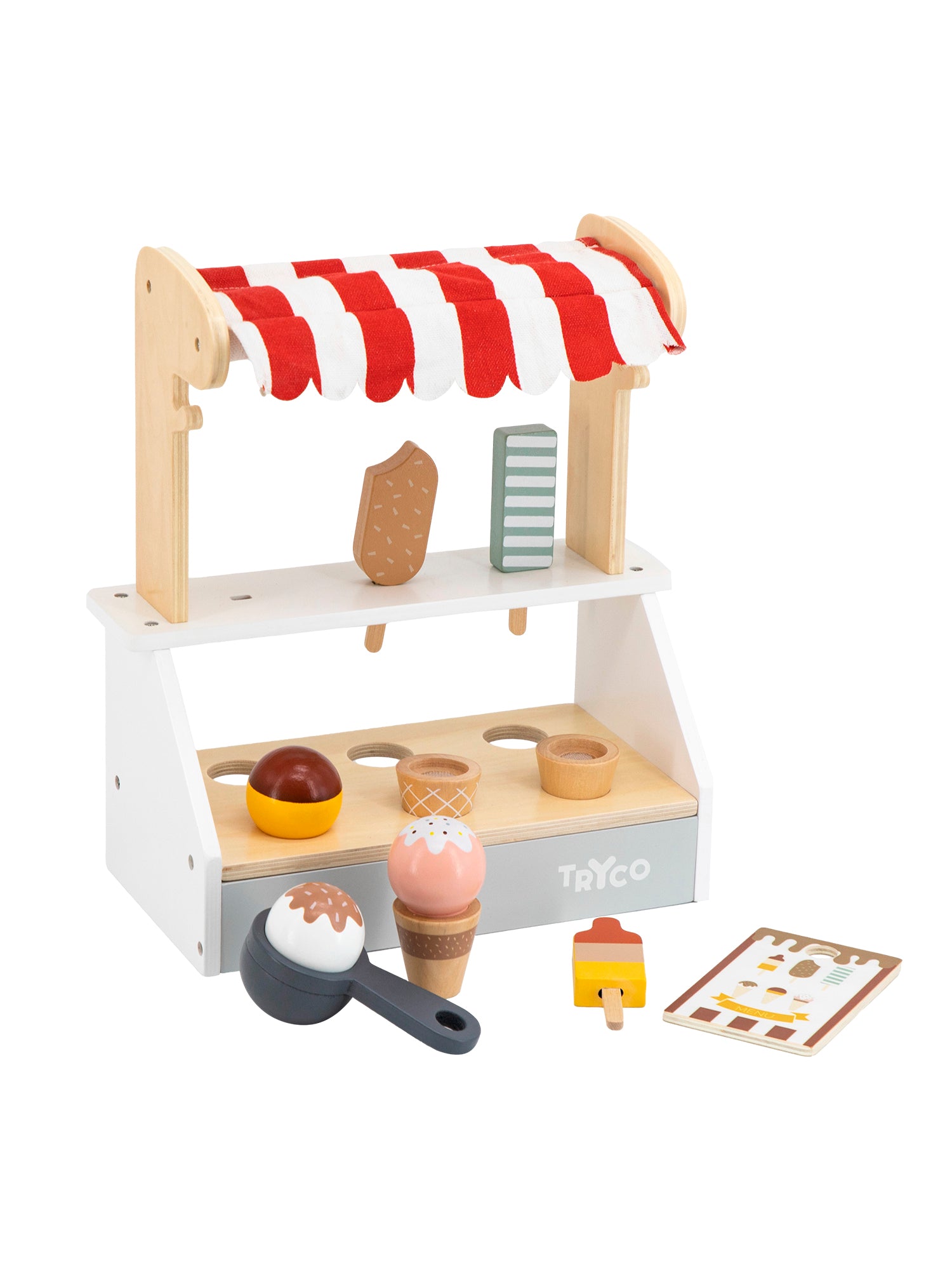 Wooden Ice Cream Shop