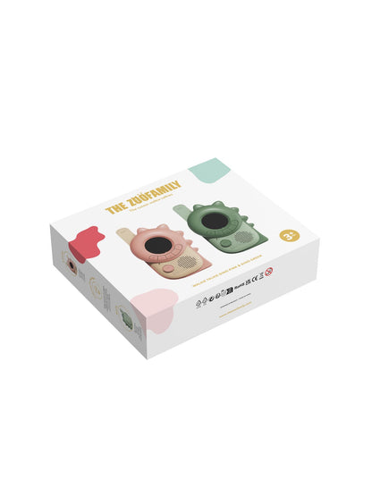 Zoo Walkie Talkie - Dino Pink & Dino Green