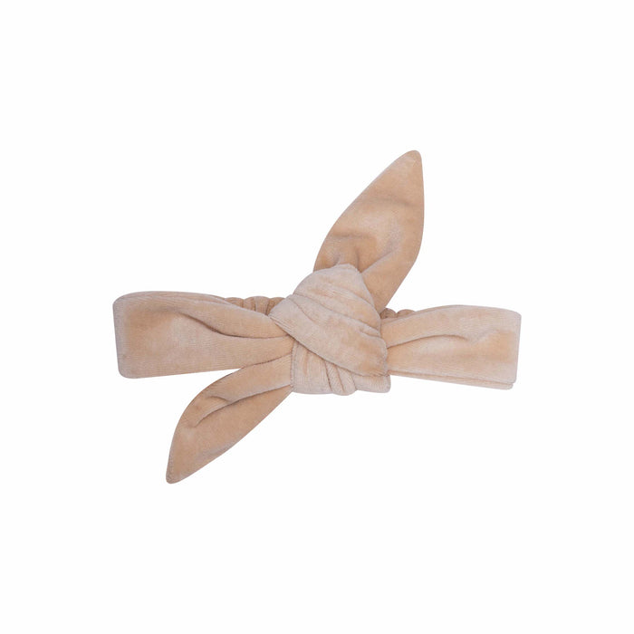 Wooly Organic Wooly Organic - Kids Velour Scrunchy (Peach) Accessories