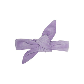 Wooly Organic Wooly Organic - Kids Velour Scrunchy (Purple) Accessories