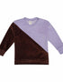 Wooly Organic Wooly Organic - Kids Velour Sweater (Purple/Mocha) Sweatshirt