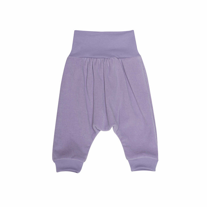 Wooly Organic - Baby Velour Trousers (Purple) - My Little Korner