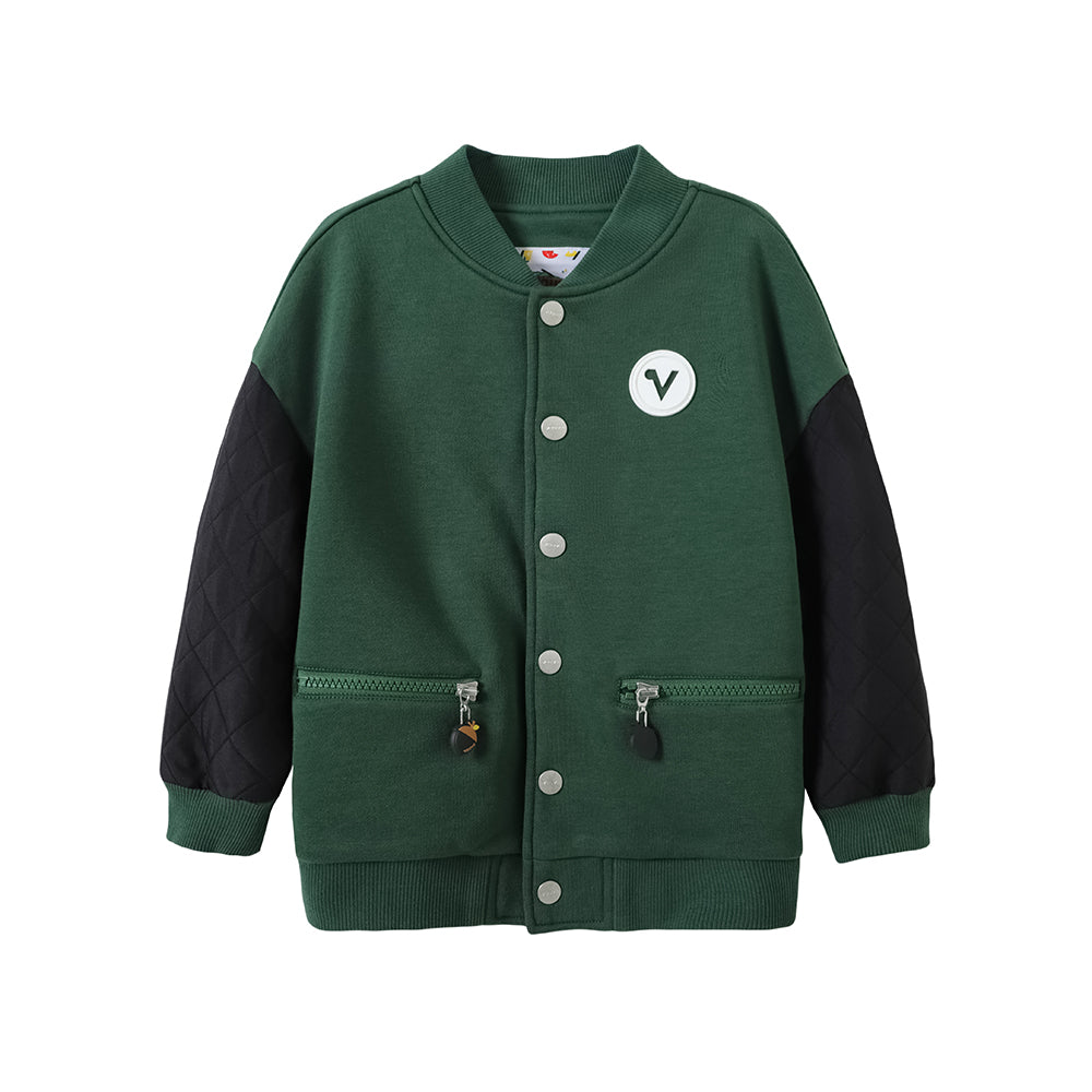 VAUVA Vauva FW23 - Boys Sports Casual Jacket (Green) Coat &amp; Jacket