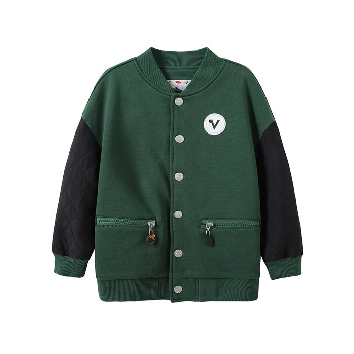 VAUVA Vauva FW23 - Boys Sports Casual Jacket (Green) Coat & Jacket