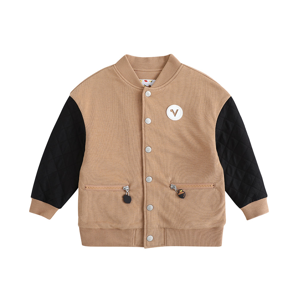 VAUVA Vauva FW23 - Boys Sports Casual Jacket (Khaki) Coat & Jacket