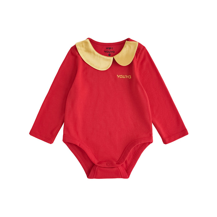 Vauva FW23 - Baby Girls New Year Festival Cotton Bodysuit product image front