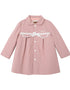 VAUVA Vauva FW23 - Girls Embroidered Logo Quilted Coat (Pink) Coat & Jacket