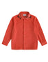 VAUVA Vauva FW23 - Girls Embroidered Collar Long Sleeve Shirt (Red) Shirt