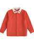 VAUVA Vauva FW23 - Girls Red Apple Embroidered Collar Long Sleeve Shirt Shirt