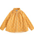 VAUVA Vauva FW23 - Girls Printed Cotton Corduroy Shirt (Yellow) Shirt