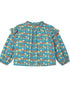 VAUVA Vauva FW23 - Girls Fungus Collar Printed Shirt (Green) Shirt
