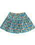 VAUVA Vauva FW23 - Girls Printed Cotton Skirt (Green) Skirt