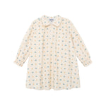 VAUVA Vauva FW23 - Girls Printed Puff Sleeve Dress (White) Dress