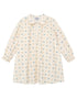 VAUVA Vauva FW23 - Girls Printed Puff Sleeve Dress (White) Dress