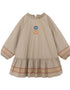 VAUVA Vauva FW23 - Girls Fungus Collar Embroidered Dress Dress