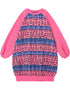 VAUVA Vauva FW23 - Girls Organic Cotton Long Sweatshirt (Rose Pink) Sweatshirt