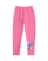VAUVA Vauva FW23 - Girls Printed Organic Cotton Pants (Rose Pink) Pants