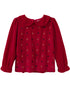 VAUVA Vauva FW23 - Girls Embroidered Corduroy Tops Tops