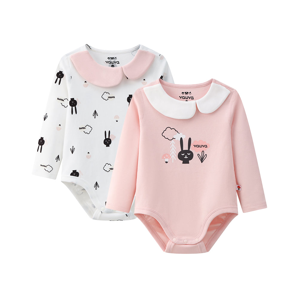 Vauva BBNS - Baby Anti-bacterial Organic Cotton Bodysuits (2-pack) 18 months