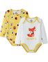 VAUVA Vauva BBNS - Baby Organic Cotton Fox Print Bodysuits (2-Pack) Bodysuit