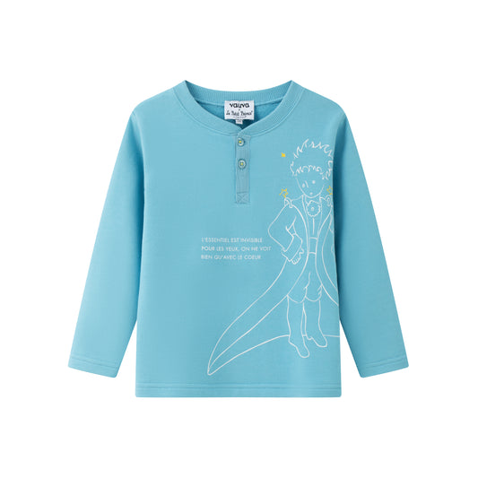 Vauva x Le Petit Prince Vauva x Le Petit Prince - Boys Sweater & T-shirt (2 piece Set/Blue) T-shirt