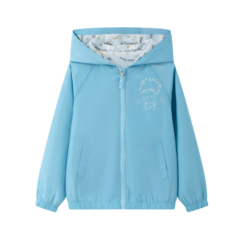 Vauva x Le Petit Prince - Kids Reversible Jacket (Blue) product image outside front