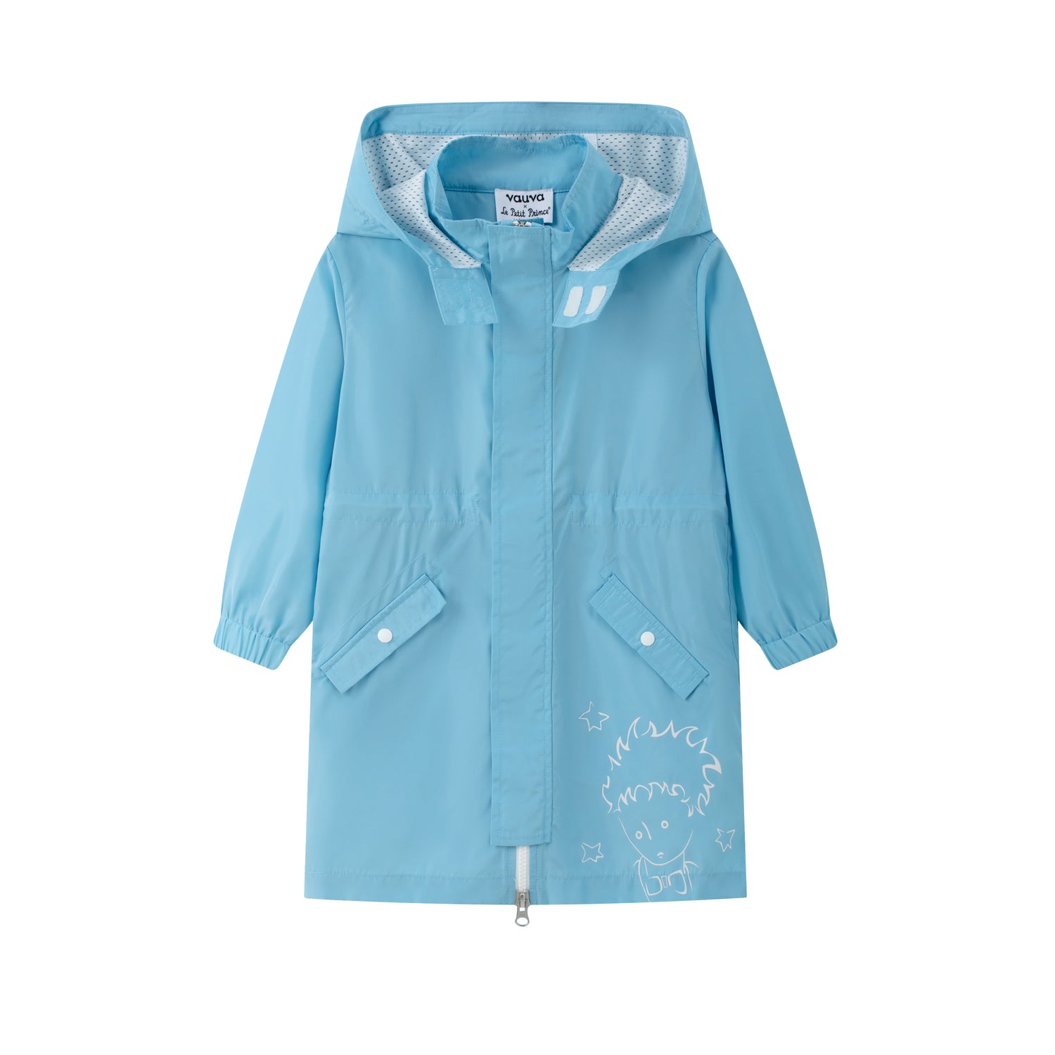 Vauva x Le Petit Prince Vauva x Le Petit Prince - Kids Polyester Parka (Blue) Coat &amp; Jacket