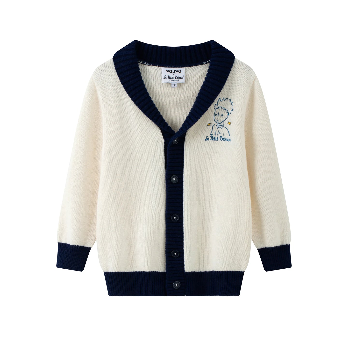 Vauva x Le Petit Prince Vauva x Le Petit Prince - Boys Embroidered Cardigan Coat & Jacket