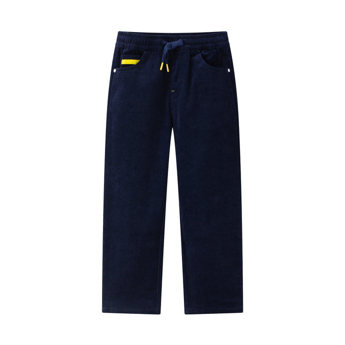 Vauva x Le Petit Prince - Boys Embroidered Corduroy Pants product image front