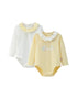VAUVA Vauva BBNS - Organic Cotton Ruffle Collar Bodysuits (2-pack) Bodysuit