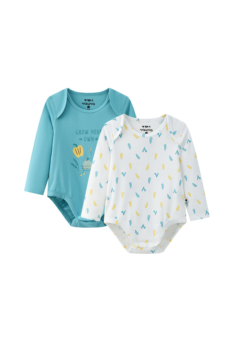 VAUVA Vauva BBNS - Organic Cotton Pastoral Style Bodysuits (2-pack) Bodysuit