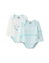 VAUVA Vauva BBNS - Organic Cotton Print Pattern Bodysuits (2-pack) Bodysuit
