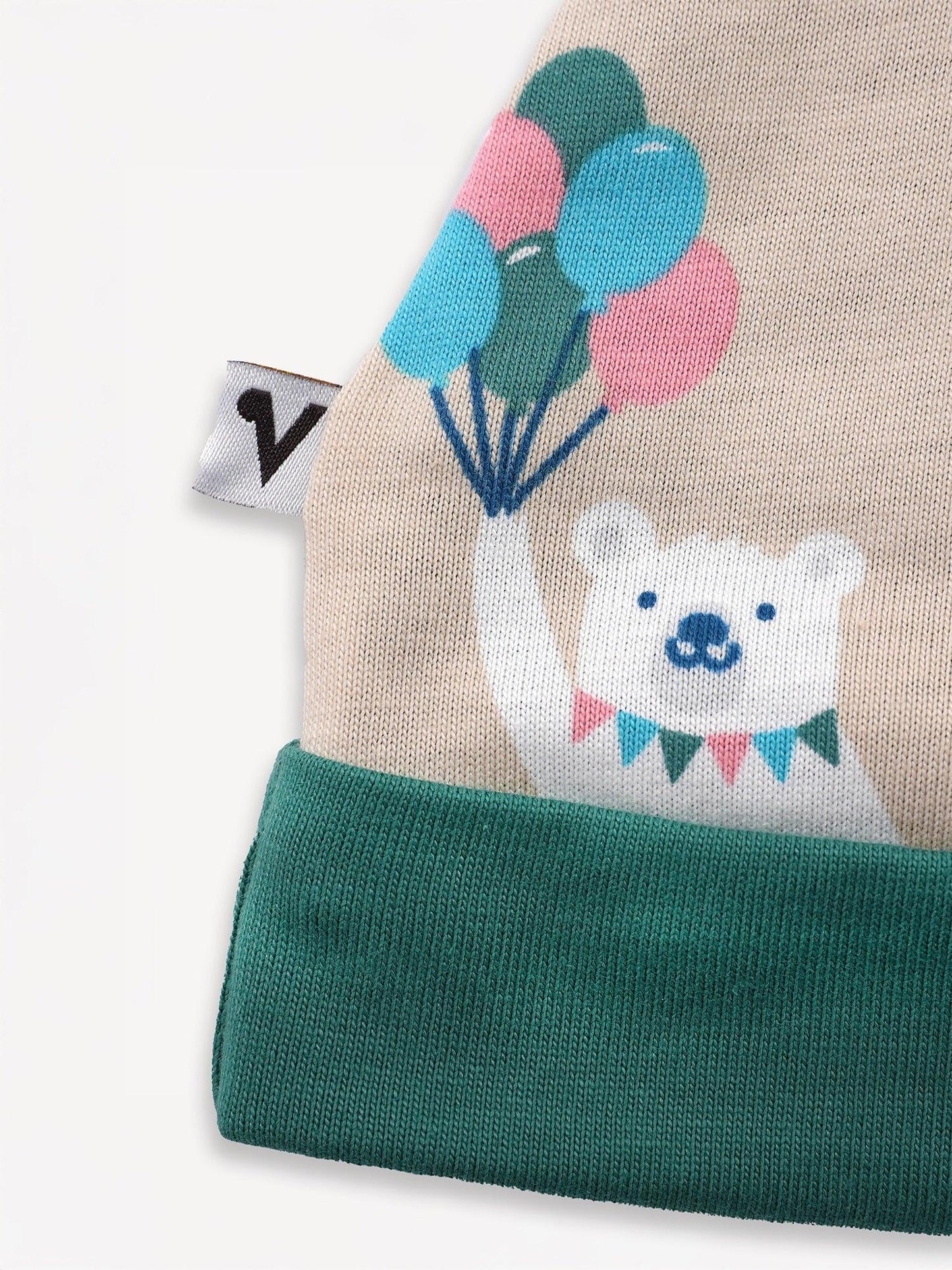 Bear-Print Hat