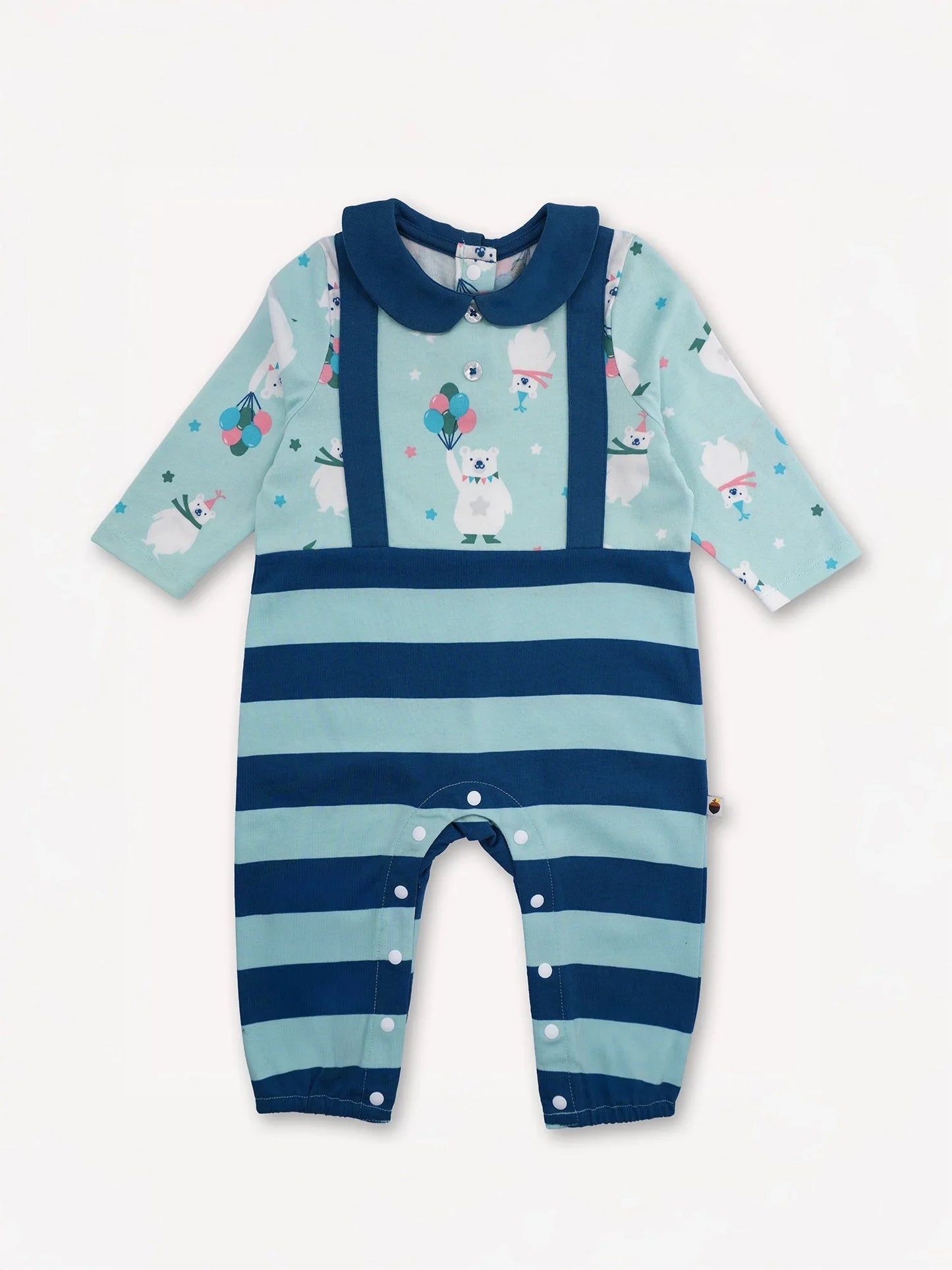 Bear Two-Tone Romper