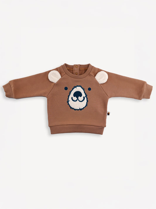 Bear Embellished Sweatshirt