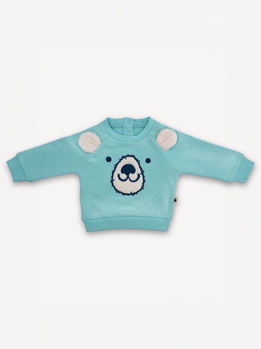 Bear Embellished Sweatshirt